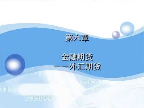 第六章 外汇期货