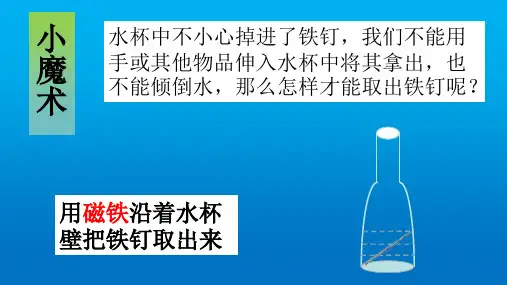 教科版   二年级下册 11 磁铁能吸引什么 课件(13张PPT)