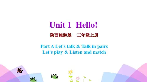 《Hello!》PPT教学课件