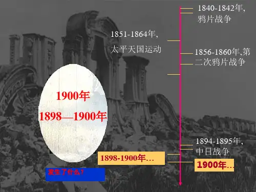 八年级历史上册 第7课 义和团抗击八国联军课件 北师大