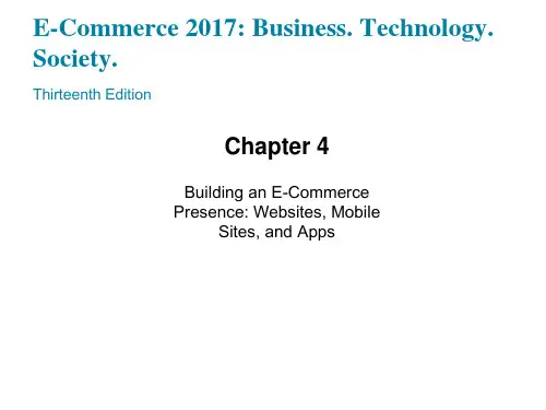 电子商务英文版最新课件ec13_ppt_ch04_accessible
