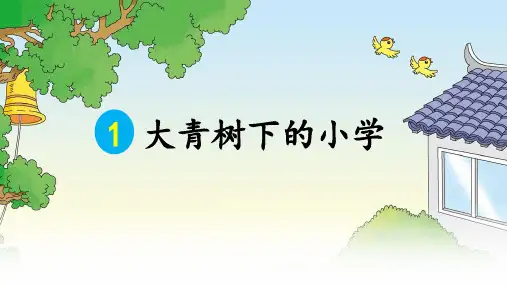 《大青树下的小学》教学课件2