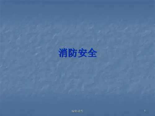 《安全生产消防安全》PPT课件