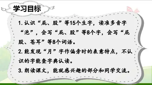 我是一只小虫子公开课课件