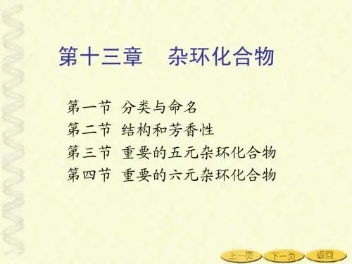 13-杂环