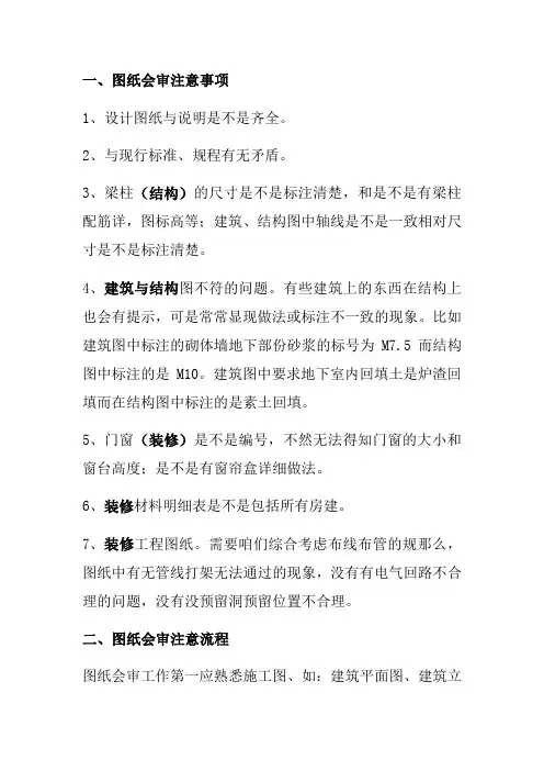 图纸会审流程