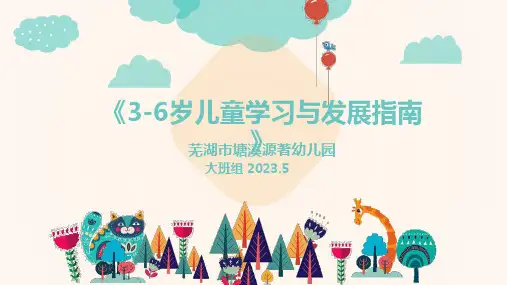 《指南》大班领域目标