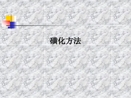 磺化方法ppt课件