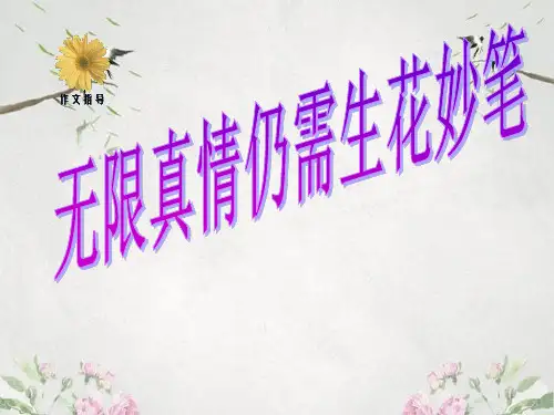 作文-初中作文课件优秀PPT