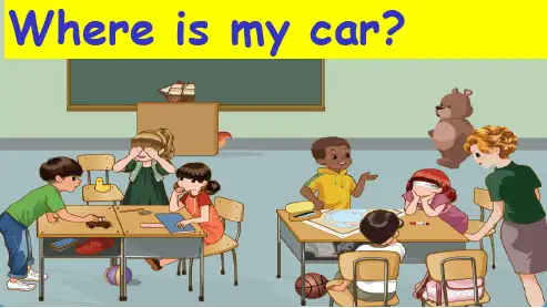 人教版小学三年级下册英语Unit 4 Where is my carppt课件