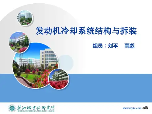 发动机冷却系统结构与拆装
