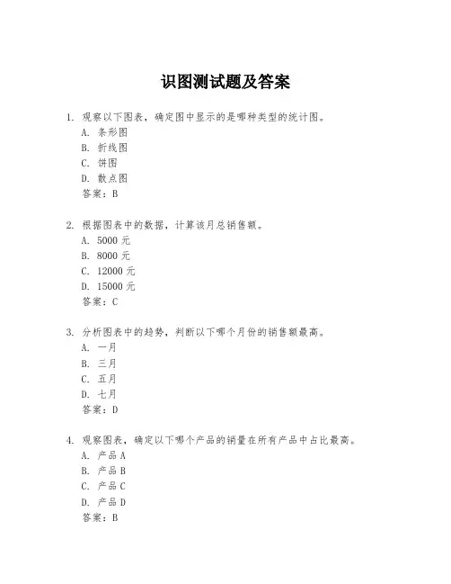 识图测试题及答案