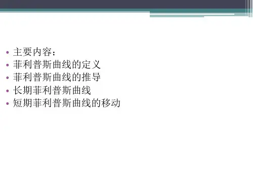 宏观经济学课件：10 Philips curve