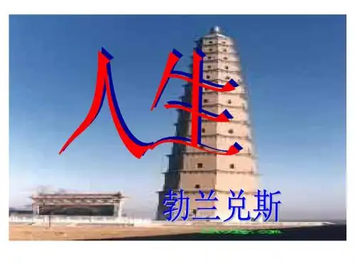九年级语文人生(1)