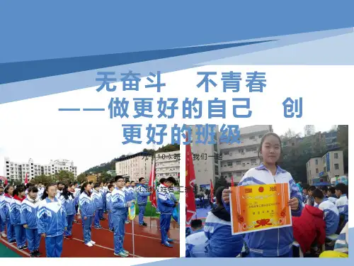 无奋斗不青春主题班会