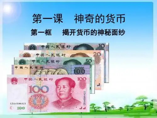 1.1揭开货币的神秘面纱课件(共64张)