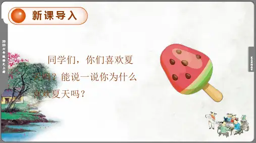 夏天里的成长  课件(共38张PPT)