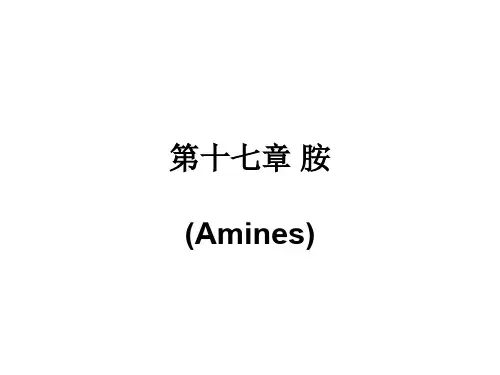 第十七章 胺.ppt