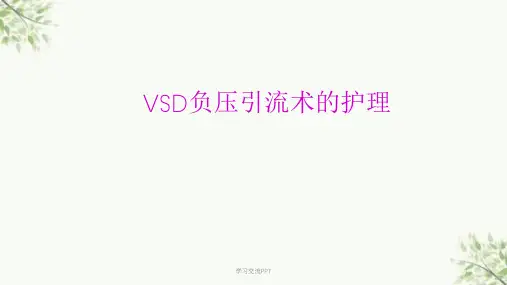 VSD负压引流术的护理ppt课件