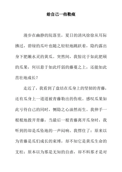 2011年中考满分作文及优秀作文集锦161篇(1)