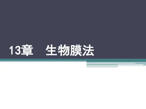 生物膜法