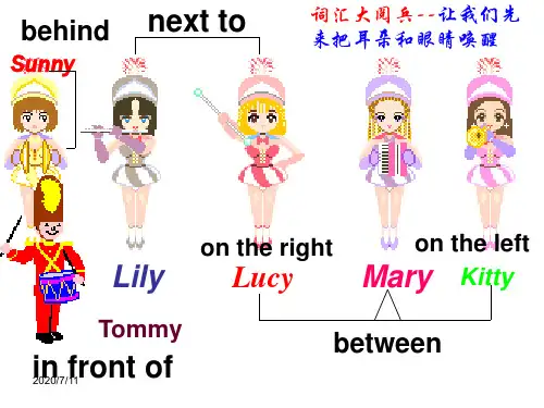 小学英语语法-介词PPT