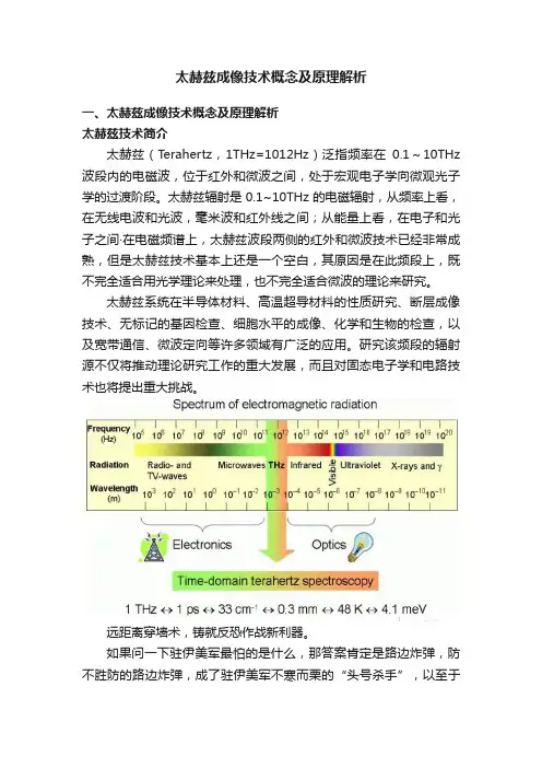 太赫兹成像技术概念及原理解析