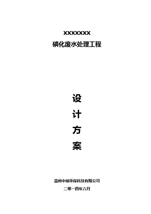 磷化废水方案(DOC)