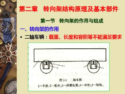 《铁道车辆工程》第02章 转向架结构原理及基本部件.ppt