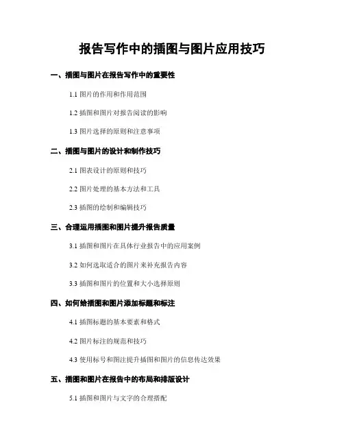 报告写作中的插图与图片应用技巧