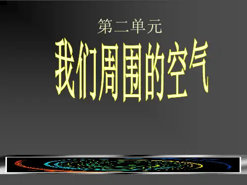 人教版九年级上册化学课件空气(1)PPT课件