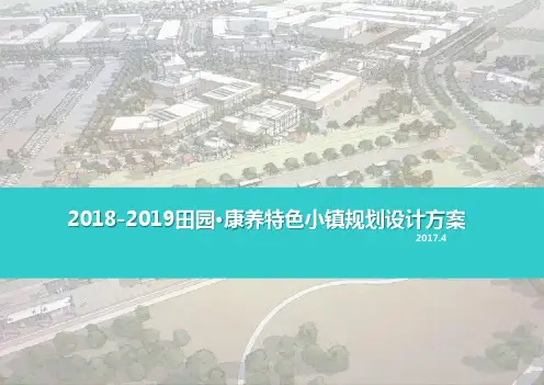 2018-2019田园康养特色小镇规划设计方案