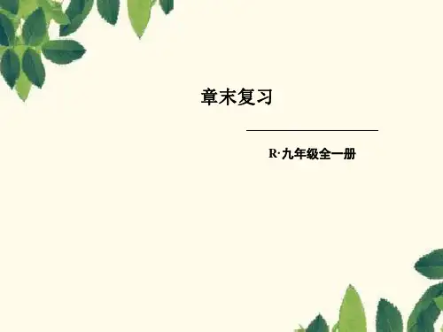 人教版物理九年级全一册第15章章末复习课件