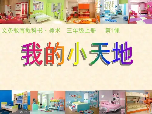 三年级美术第01课我的小天地优秀课件