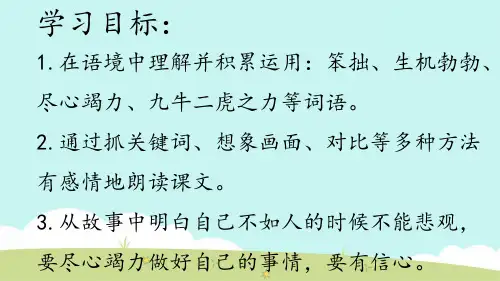 部编版语文二年级下册 第22课 小毛虫 优秀教学PPT课件