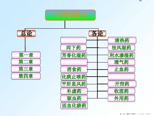 中药药理学课程案例