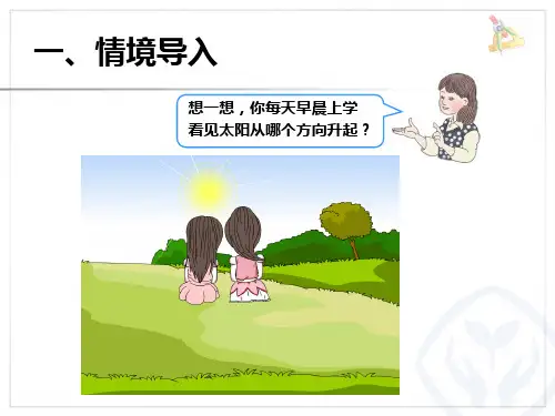 认识方向东南西北ppt课件