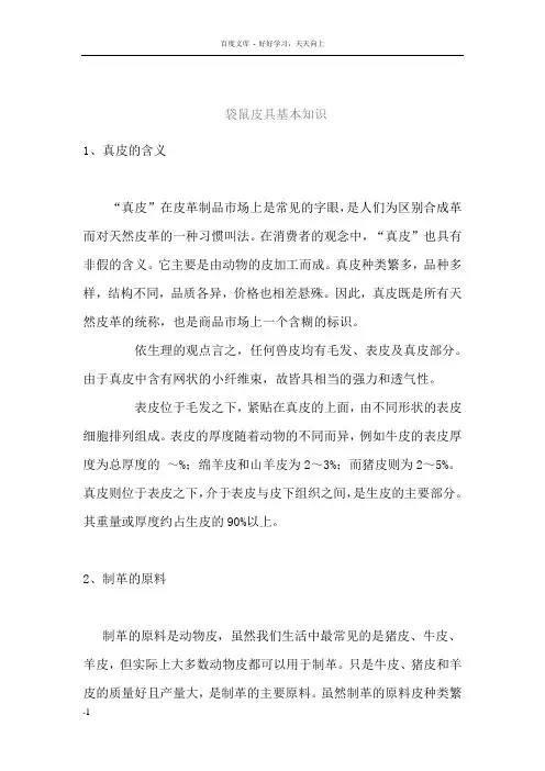 如何区别皮具质量(袋鼠皮具基本知识)