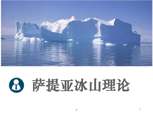 萨提亚冰山理论