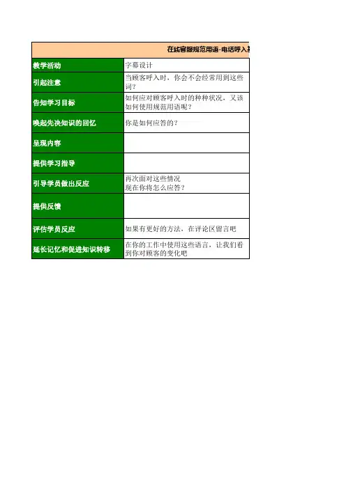 加涅九段教学