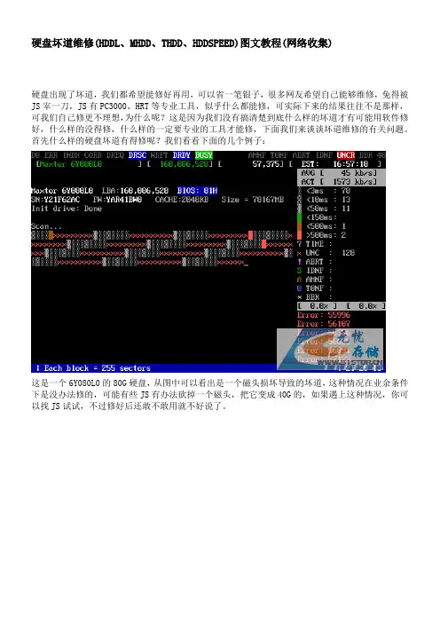 硬盘坏道维修(HDDL、MHDD、THDD、HDDSPEED)图文教程