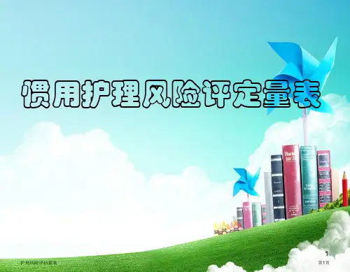 护理风险评估量表