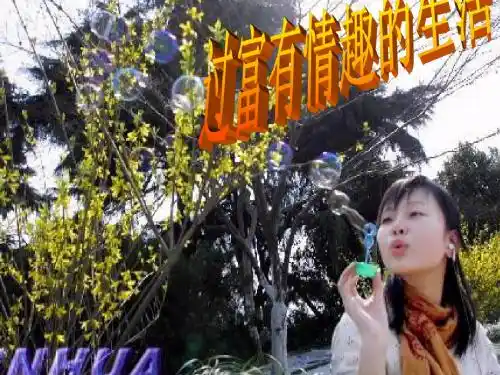 过富有情趣的生活