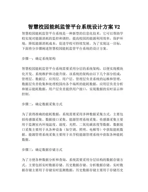 2023-智慧校园能耗监管平台系统设计方案V2-1