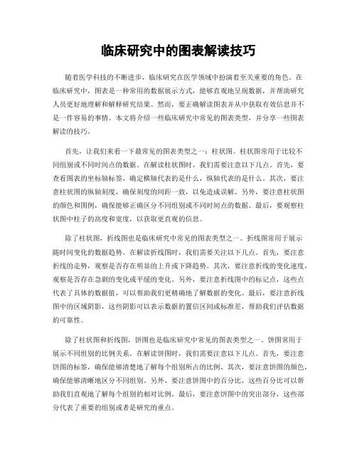 临床研究中的图表解读技巧