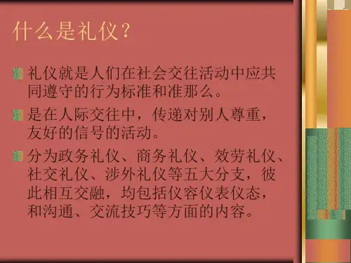 导购员服务礼仪培训课件