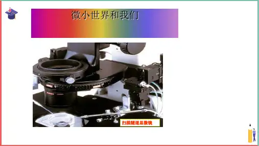教科版六年级下册课件【1-8微小世界和我们】