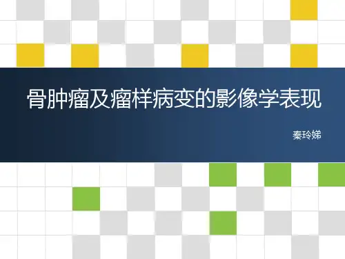 骨肿瘤与瘤样病变影像学表现