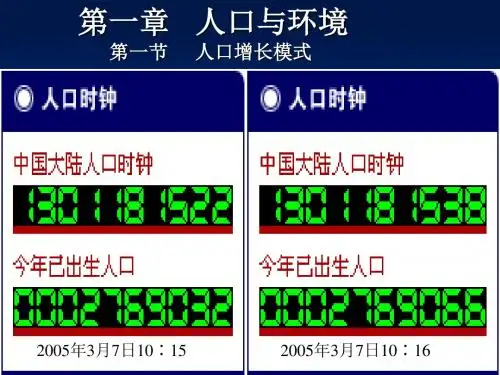 【高中地理】人口增长模式ppt8