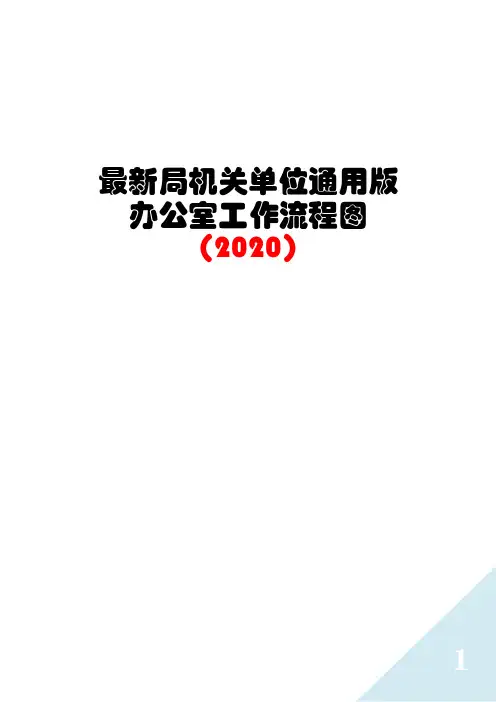 一文搞懂局机关办公室工作全套流程图(全套资料模板,)